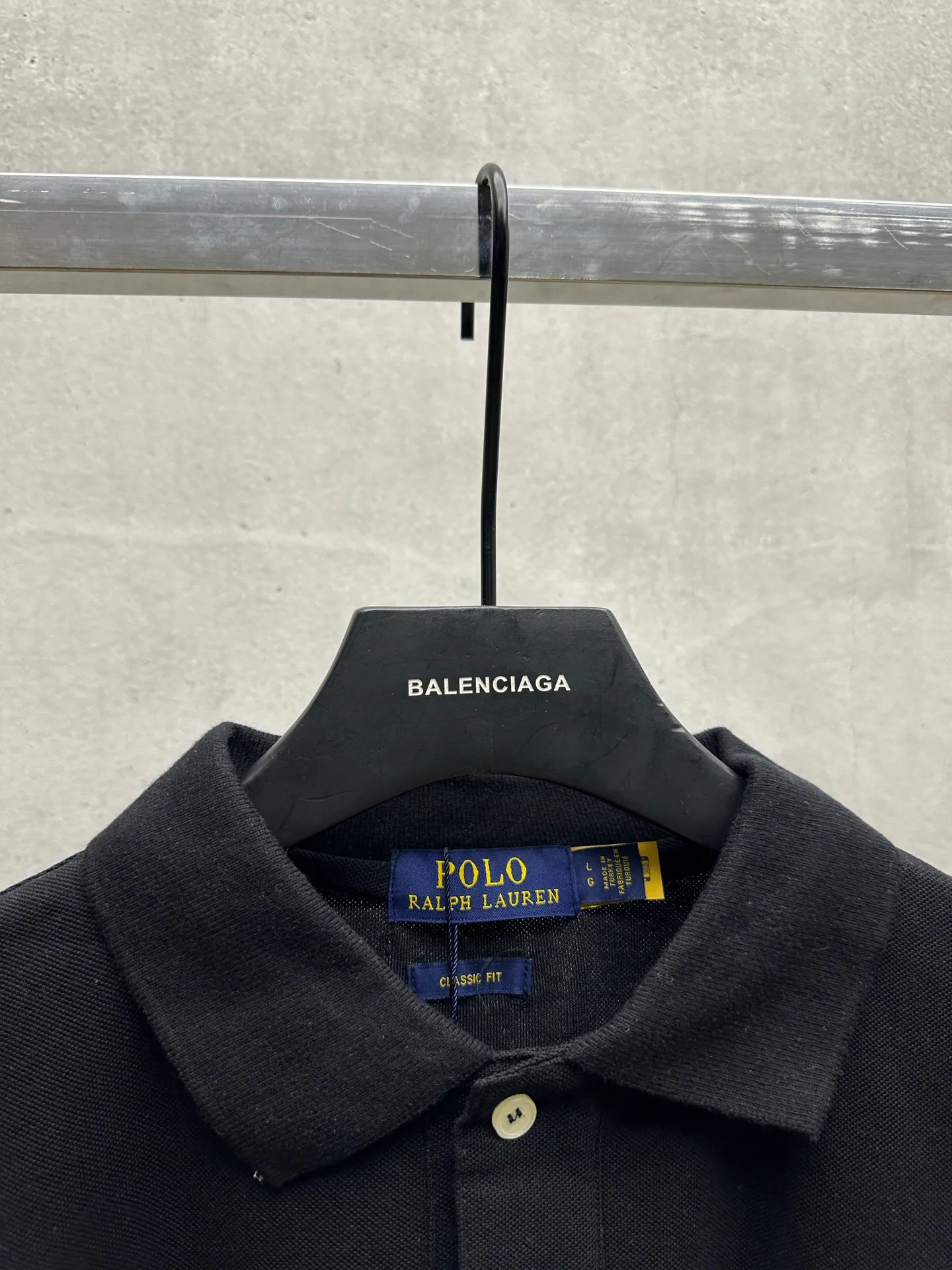 P160 #009 Ralph lauren Ralph Lauren series uses 280G high-end fabrics, Behringer 1000-needle embroidery restores ZP, complete three-label accessories, color: black, size: S M L XL